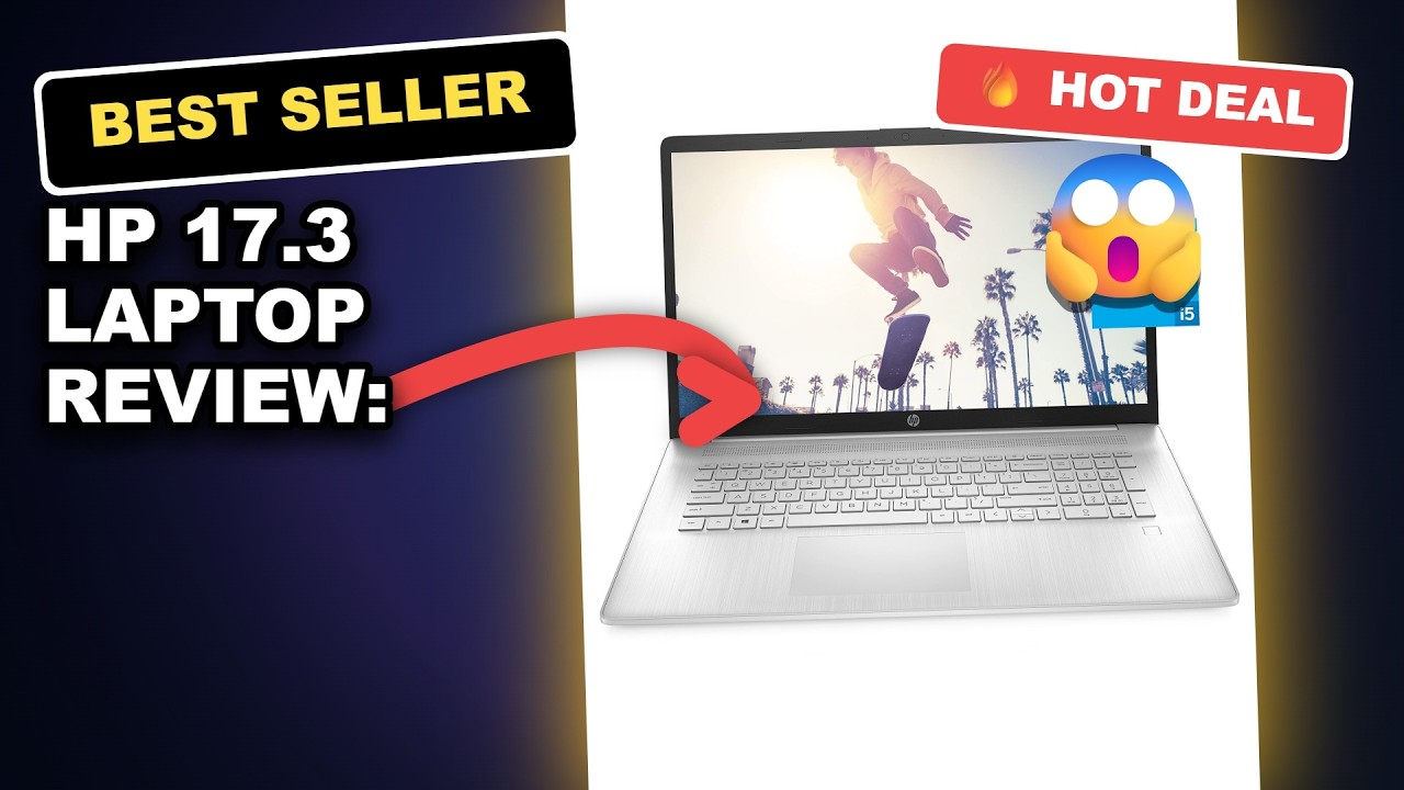 HP 17.3 Laptop Review: Is This Business Powerhouse Worth It? review video