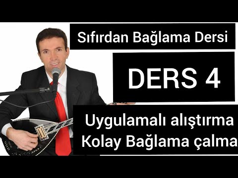 SIFIRDAN BAĞLAMA DERSİ (4) ( NOTALARLA İLK ALIŞTIRMAMIZ)