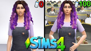 Pregnant Woman Tries The Sims 4 100 Baby Challenge