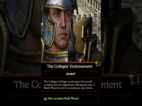 The Most Evil thing Balthasar Gelt does in Karl Franz Campaign