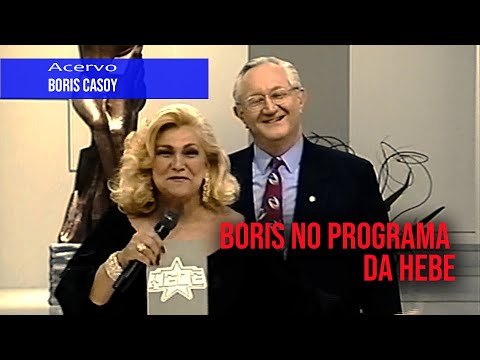 Boris Casoy and Hebe Camargo | 10 years of Hebe's Show on SBT