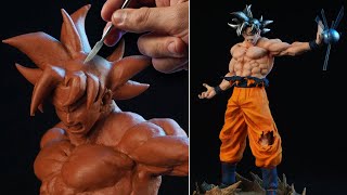 Sculpting GOKU ULTRA INSTINCT | Dragon Ball Super [ Migatte No Gokui ]