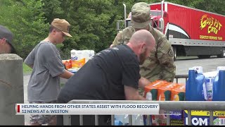 Helping hands from out-of-state help with West Virginia's flood recovery