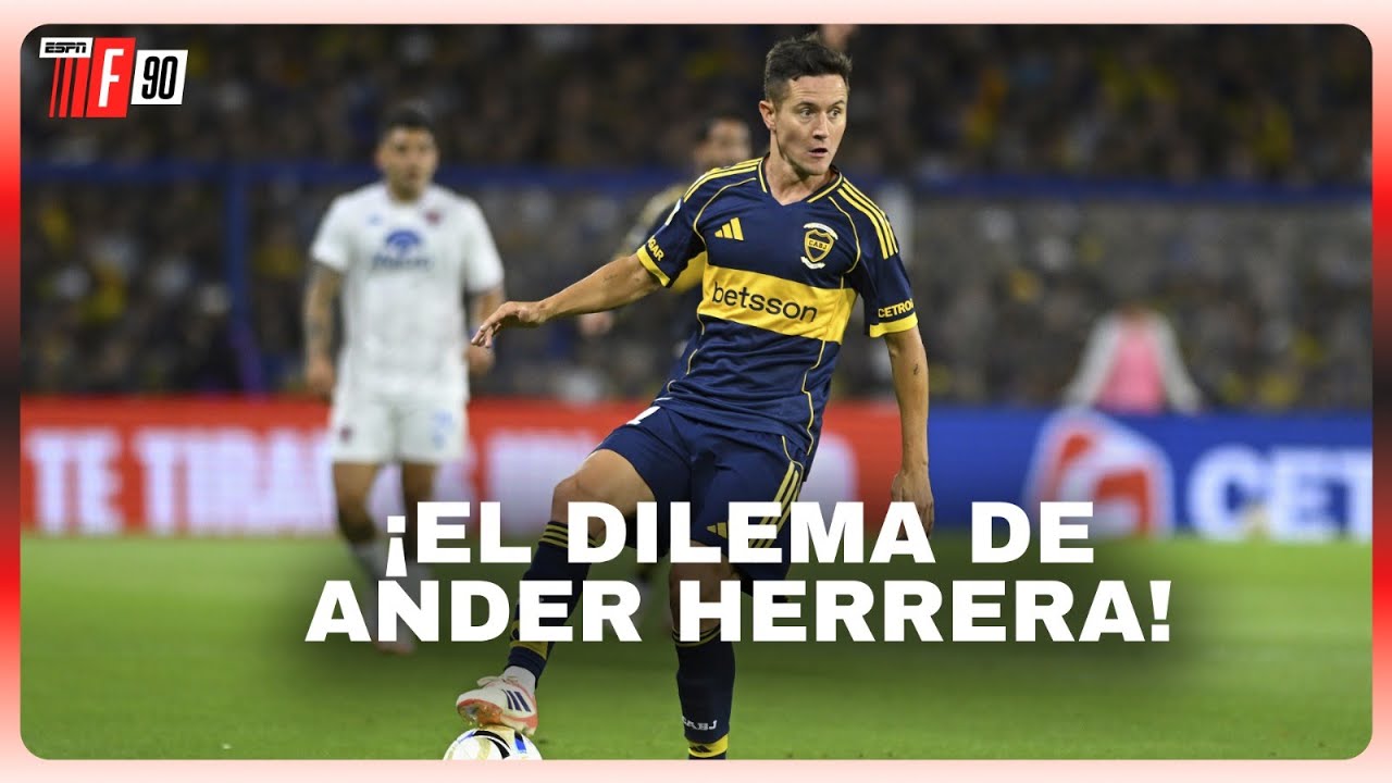 "ANDER HERRERA ESTÁ EVALUANDO SI SE RETIRA O NO DEL FÚTBOL", EL POLLO VIGNOLO EN #ESPNF90