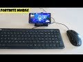 KEYBOARD And MOUSE On Fortnite MOBILE ROG Phone Gameplay