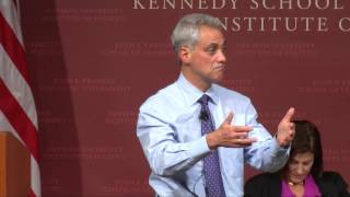 Rahm Emanuel in Conversation with Lois Romano | Institute of Politics