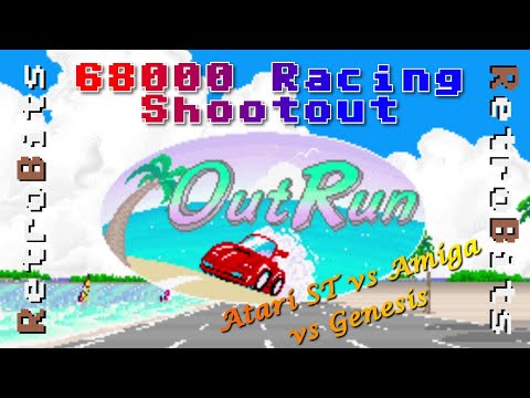 Outrun and Lotus Turbo - Genesis vs Amiga vs Atari ST: Motorola 68000 Shootout