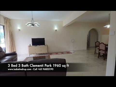 3 Bed 3 Bath Clementi Park 1960 sq ft, Clementi Park, Sunset Way, Clementi Park / Upper Bukit Timah, 3 Bedrooms, 1,960 sqft, Condominium For Rent, by Susan Prior, 500273534 - PropertyGuru.com.sg