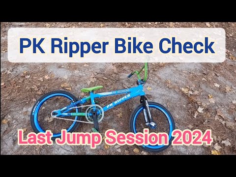 SE Bikes PK Ripper Super Elite Race BMX Bike Check. Last Dirt Jumps of.2024  #pov #fail #2024