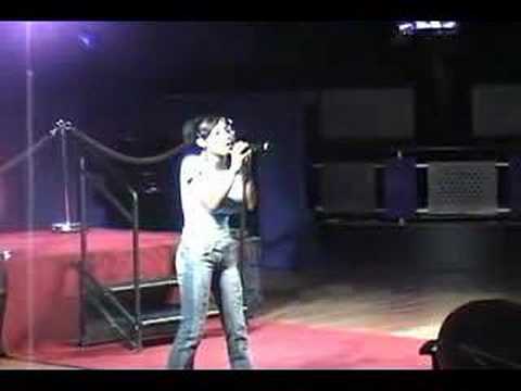 Kamaria Singing for Military Idol Contest