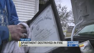 Corbin apartment fire