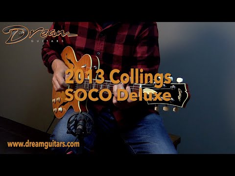 2013 Collings SoCo Deluxe, Honduran Mahogany & Quilted Maple