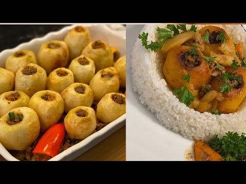 Stuffed Potatoes recipe/ Stuffed Potato with Ground...