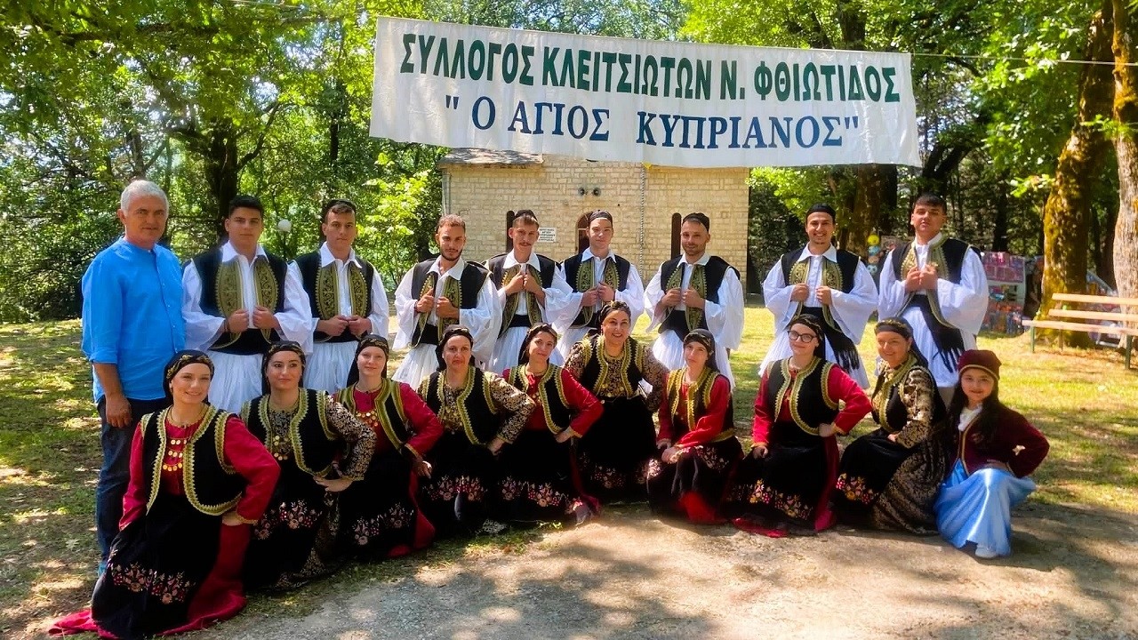 Γλέντι, παραδοσιακοί χοροί και τραγούδια στο 22ο Κλειτσιώτικο Αντάμωμα, στον Άγιο Κυπριανό