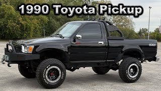 Video Thumbnail for 1990 Toyota Pickup 4x4 Regular Cab Deluxe
