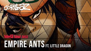 Gorillaz - Empire Ants ft. Little Dragon (World Tour 2022 Visual)