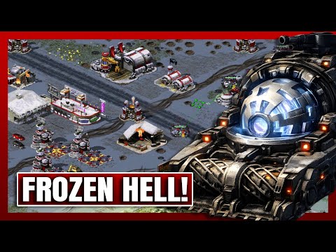 Frozen Warfare – France vs 7 Brutal Enemies on Huge Winter | Red Alert 2