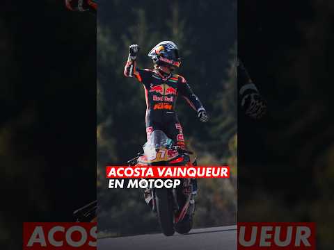 PEDRO ACOSTA EST VAINQUEUR DE GRAND PRIX 🦈🟠