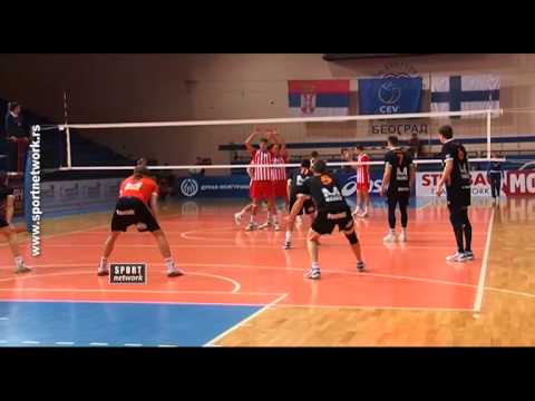 16.12.14 Odbojka, Crvena zvezda - Loimu Raisio 3-1