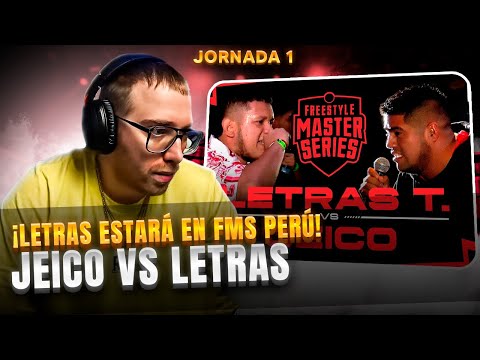 ¡LETRAS ESTARÁ EN FMS PERÚ! | JEICO VS LETRAS FMS PERÚ JORNADA 1