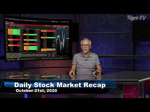 October 21st, Daily Stock Market Recap with Tom O'Brien - 2020