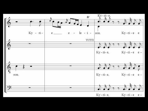 Mozart - Coronation Mass - Kyrie - The English Concert