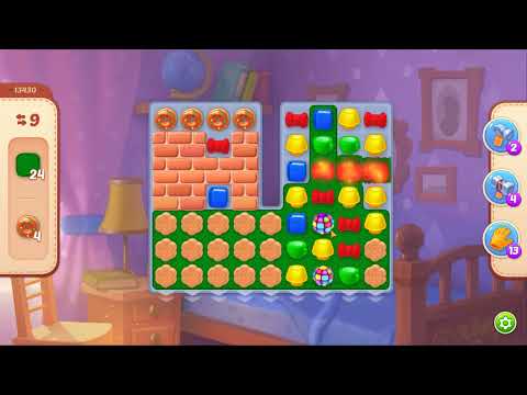 Homescapes Level 13430 No Boosters Gameplay #Bubunka