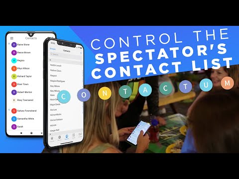 Contactum Magic Trick App Video