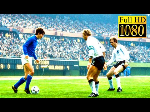 Italy - Germany  World Cup 1978 | Full highlight - 1080p HD | Rummenigge - Paolo Rossi