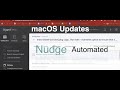 Nudge configuration overview in Jamf Pro - JSS -  forcing standard users to do major macOS updates