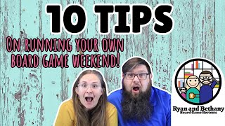 Our Top Ten Tips on How to Run Your Own Gaming Getaway!