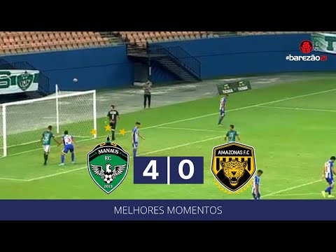 BAREZÃO 2021: MELHORES MOMENTOS DO JOGO ENTRE MANAUS X AMAZONAS