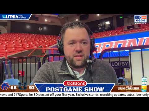 Jacksons Postgame Show: Broncos suffer worst home loss under Leon Rice, 93-68 to Utah State