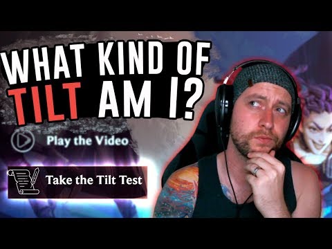 WHAT TILT TYPE AM I?! League of Legends Tilt Test!