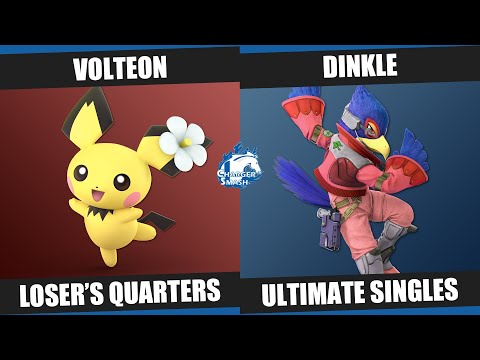 Backthrow 143 - Volteon (Pichu) vs. Dinkle (Falco), Loser's Quarters