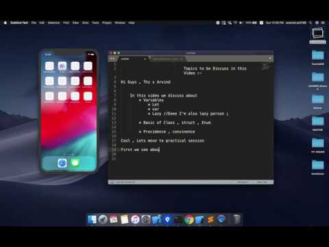 Class , Struct , Enum and Variables in Swift
