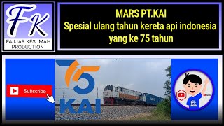 Download lagu MARS PT.KAI - Spesial ulang tahun kereta api indonesia yang ke 75 tahun mp3