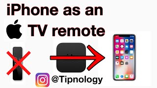 iPhone as an apple TV remote