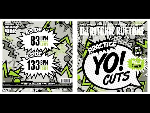 Practice Yo! Cuts Vol 8 - test press / sample run thru clip 83bpm A side