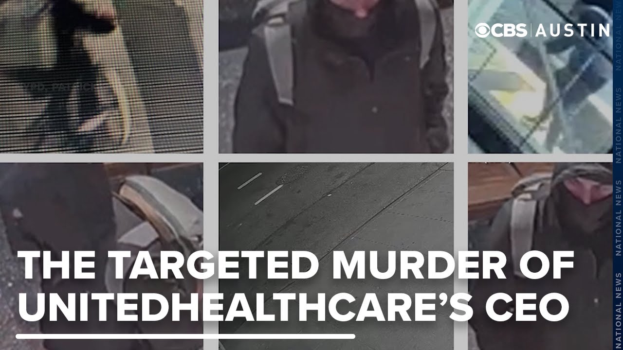 Surveillance videos track the shooting suspect's movements after the murder of UnitedHealthcare CEO