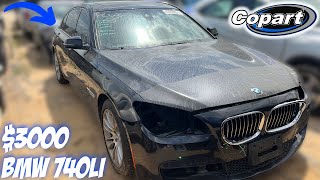 I Won This 2013 BMW 740Li For Only $3000 From Copart