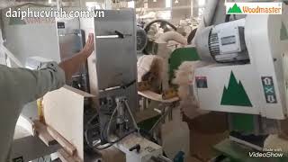 Máy làm mộng dương 2 đầu CNC full auto