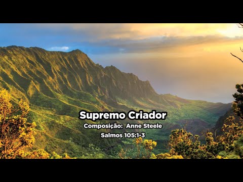 005 - Supremo Criador - Hinário IASD  - Hinário IASD