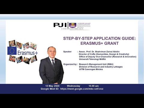 , title : 'Step by Step Application Guide: Erasmus+ Grant'