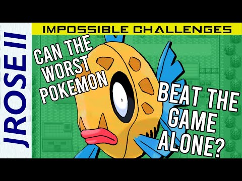 Is it Possible to beat Pokemon Ruby with just a Feebas?