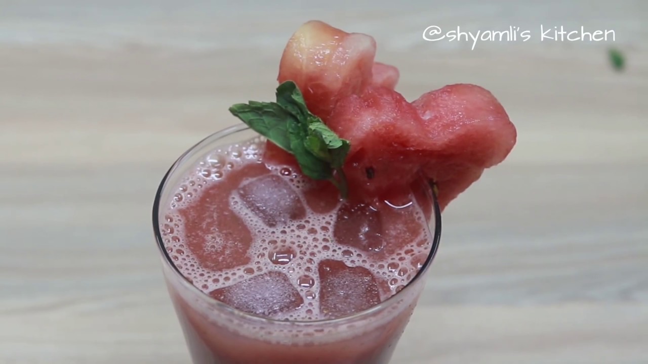 Watermelon Juice Recipe/Mint juice Recipe in hindi -Summer Drinks| नींबू पुदीना शरबत - तरबूज का शरबत