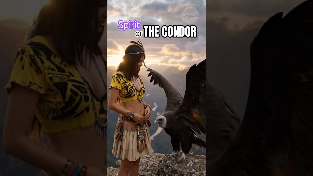 Spirit of the Condor 🌿 Leo Rojas • El Condor Pasa | Native American Flute #shorts