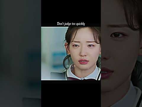 They misunderstood her with her father in her school🥺#kdramaedits #kdrama #sad#shorts #loveyourenemy