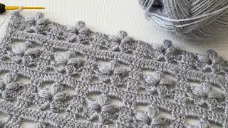 Incredibly Beautiful and Easy Crochet Pattern‼️Blouse, Tunic, Shawl Tutorial