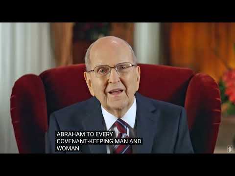 President Russell M. Nelson shares a message @ April 24 General Conference